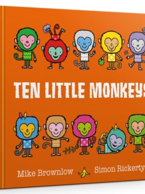 Ten Little Monkeys Board Book