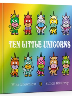 Ten Little Unicorns Board Book