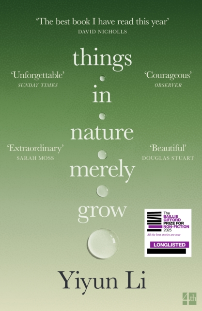 Things in Nature Merely Grow