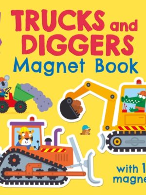 Trucks and Diggers Magnet Book